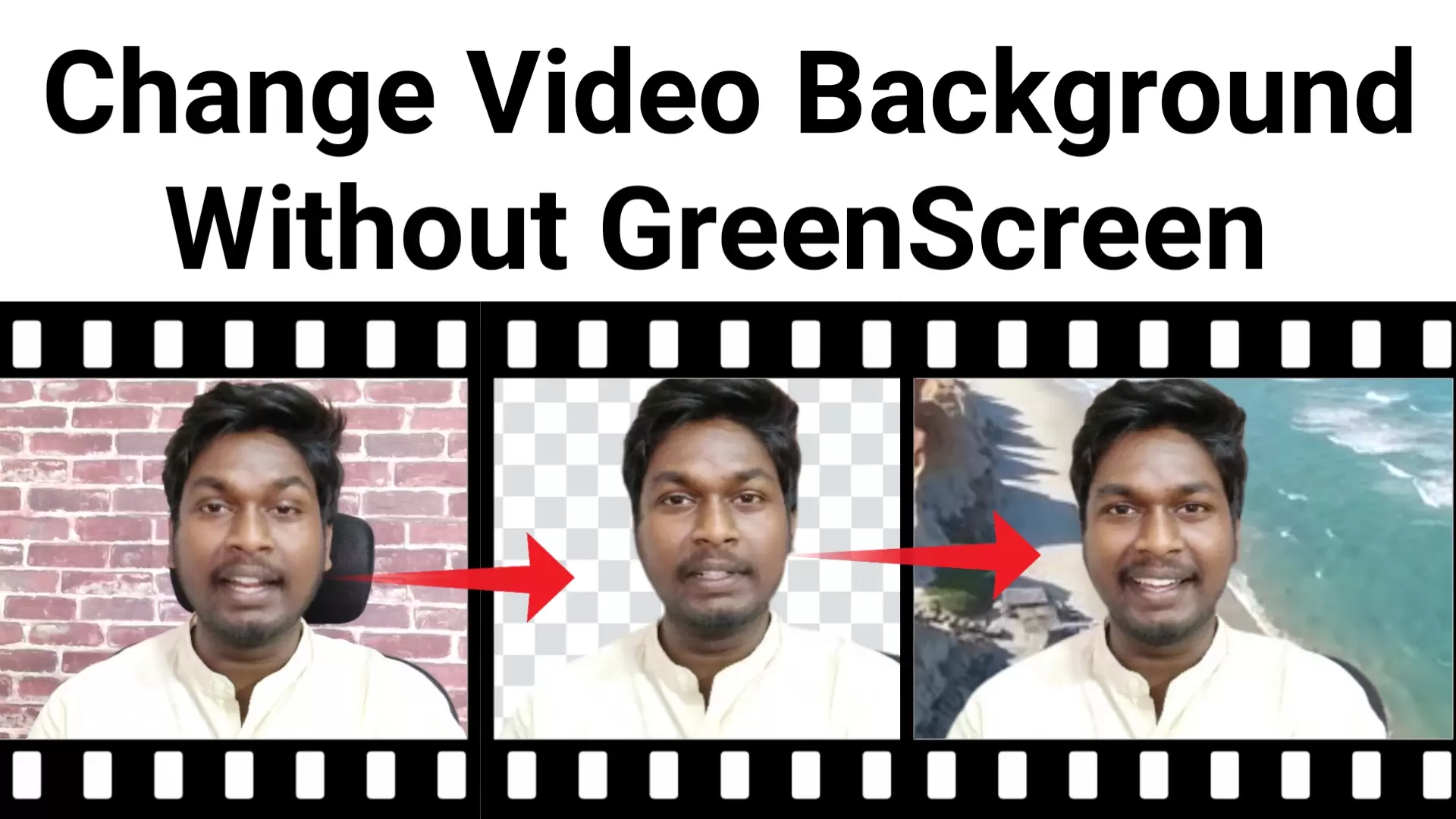 How to remove video backgrounds automatically without a green screen online