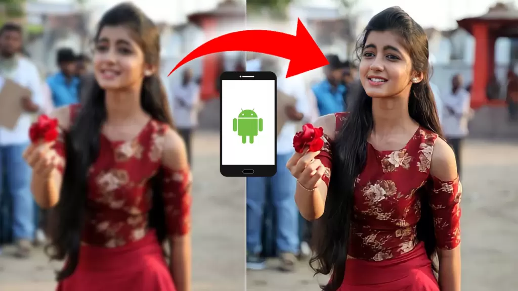 How to Convert Blurred Image to High Quality in Android App
